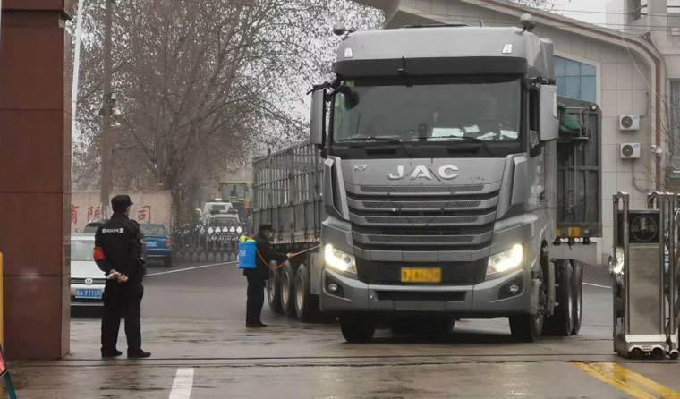 金格瑞按照防控措施进行发货 金格瑞按照防控措施进行发货